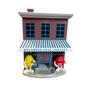 M&M 2008 Candy Dispenser Replica of Walgreens First Store Exclusive Works Tested